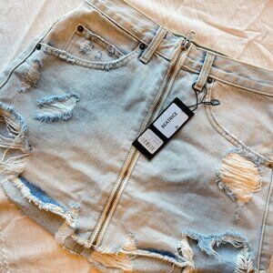 NWT LF Carmar Beatrice Mini Skirt